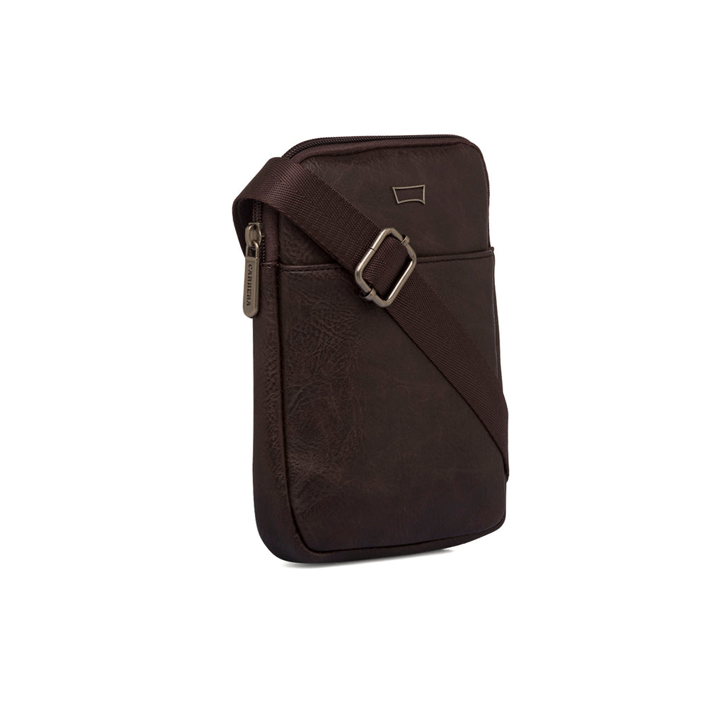 Borsello marrone da uomo Carrera Jeans Tuscany