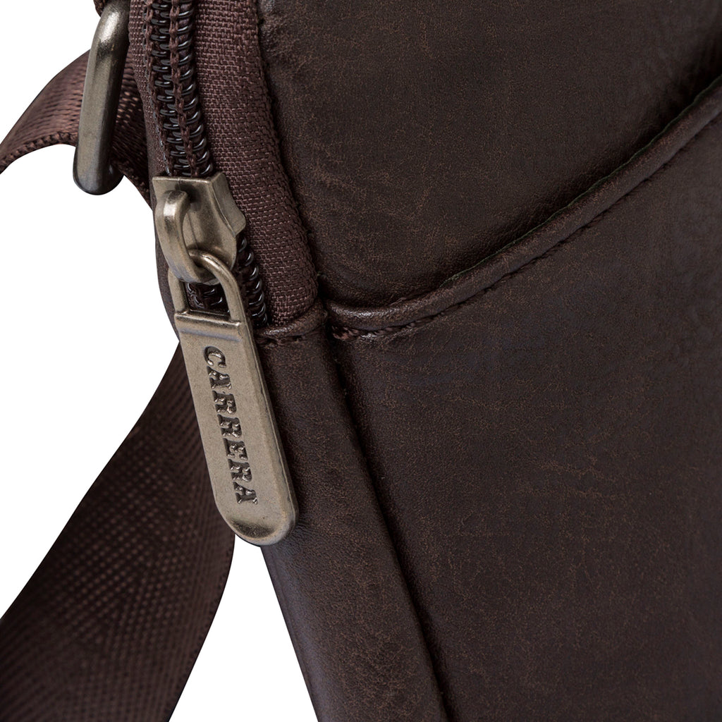 Borsello marrone da uomo Carrera Jeans Tuscany
