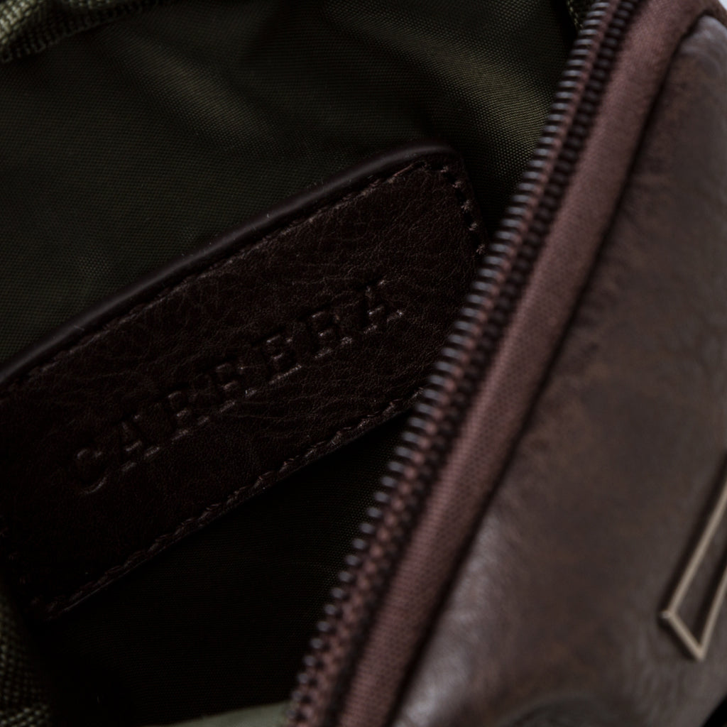 Borsello marrone da uomo Carrera Jeans Tuscany