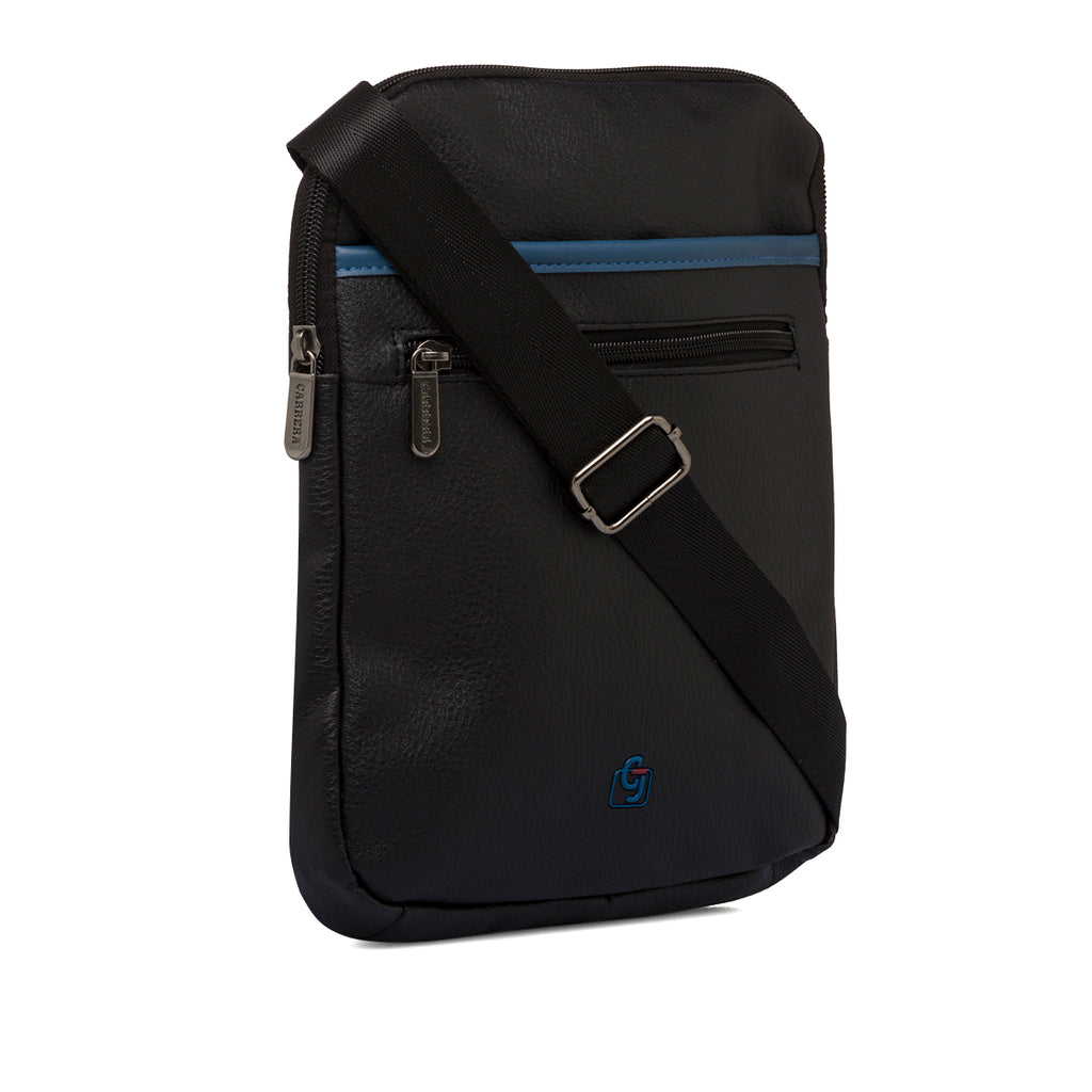 Borsello nero da uomo Carrera Jeans York