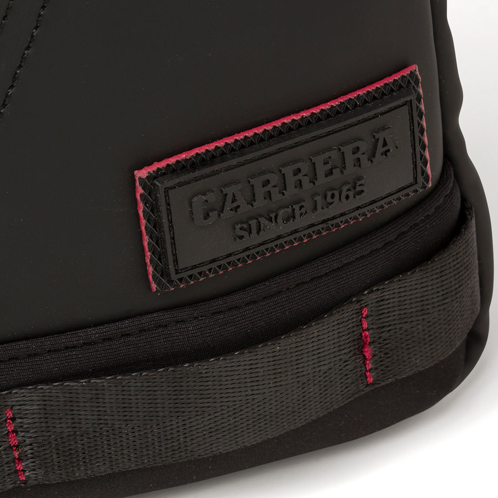 Borsa a tracolla nera da uomo con doppia zip Carrera Jeans Super