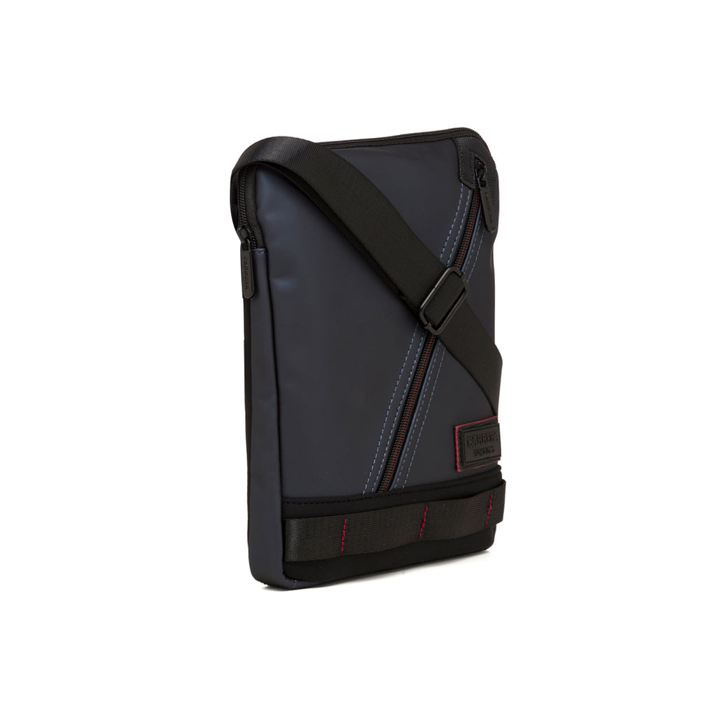 Borsa a tracolla blu scuro da uomo con doppia zip Carrera Jeans Super