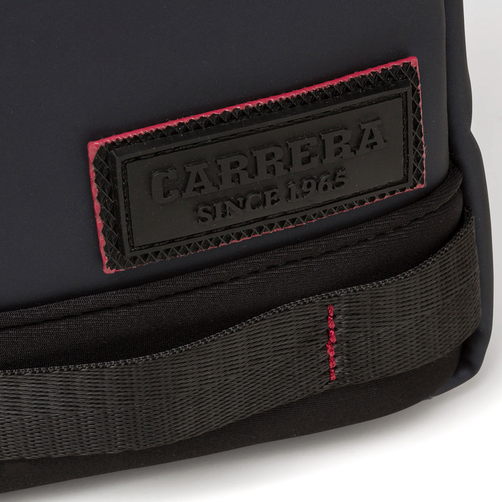 Borsa a tracolla blu scuro da uomo con doppia zip Carrera Jeans Super