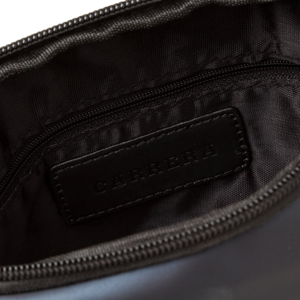 Borsa a tracolla blu scuro da uomo con doppia zip Carrera Jeans Super