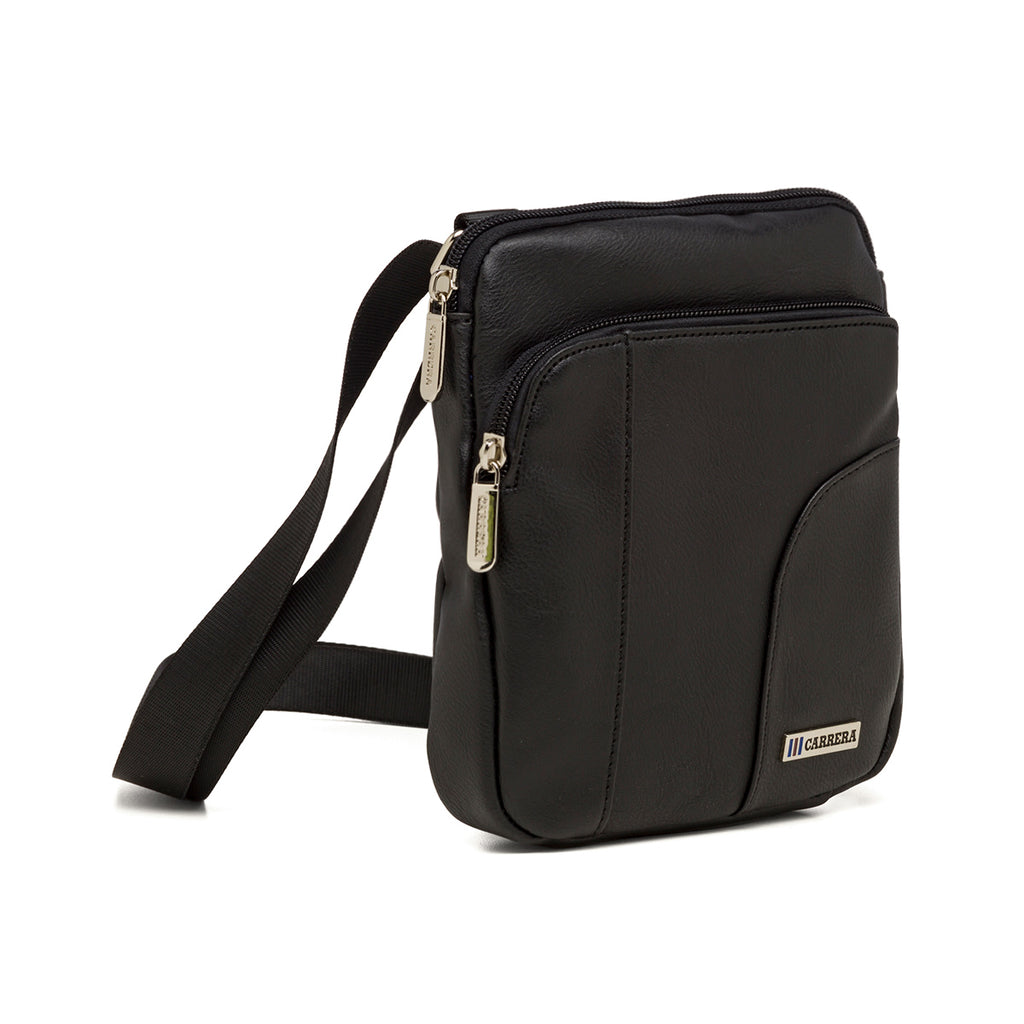 Borsa a tracolla nera da uomo Carrera Jeans