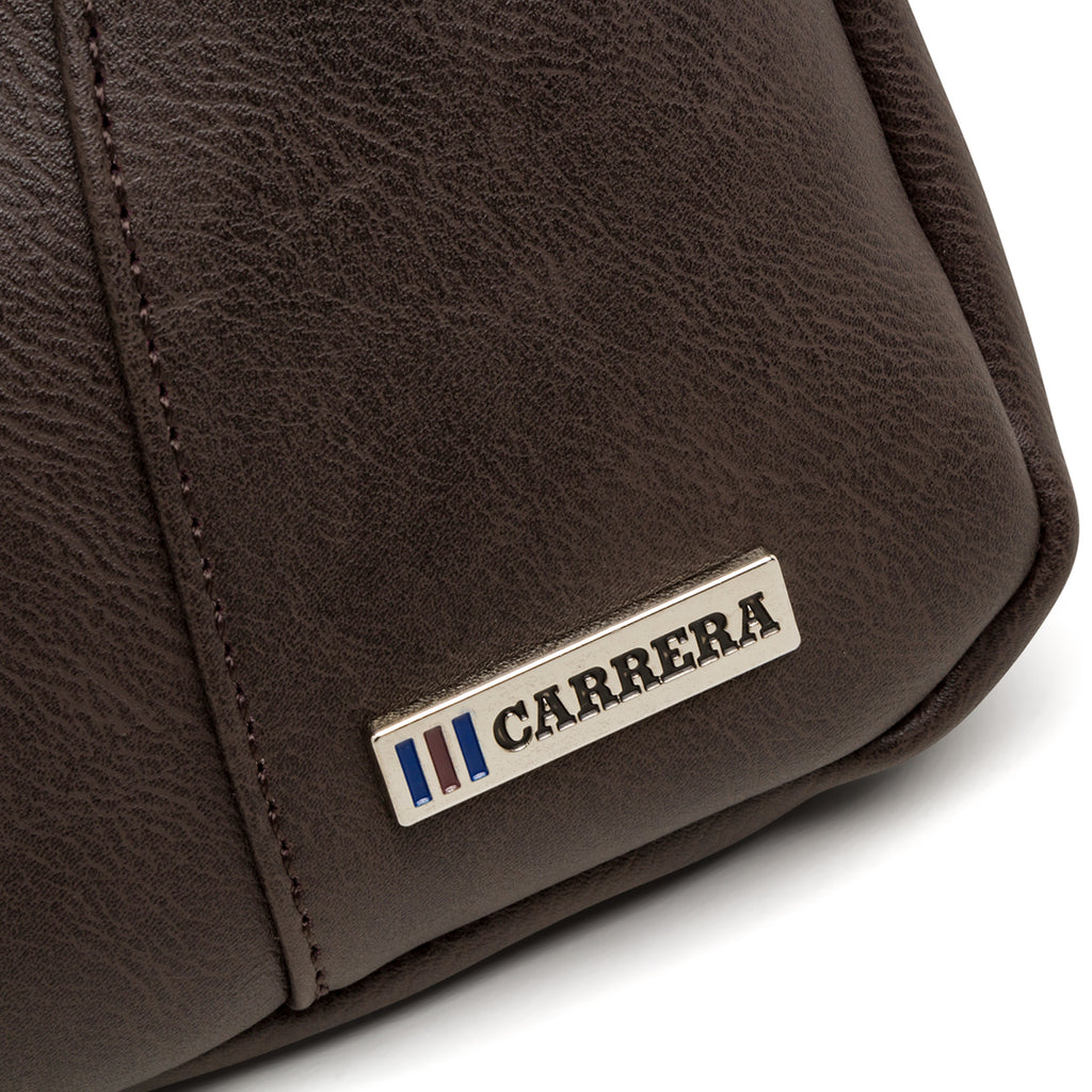 Borsa a tracolla marrone da uomo Carrera Jeans