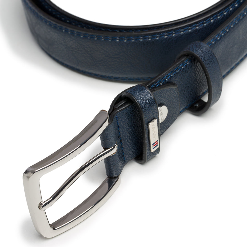 Cintura blu in similpelle Carrera Jeans