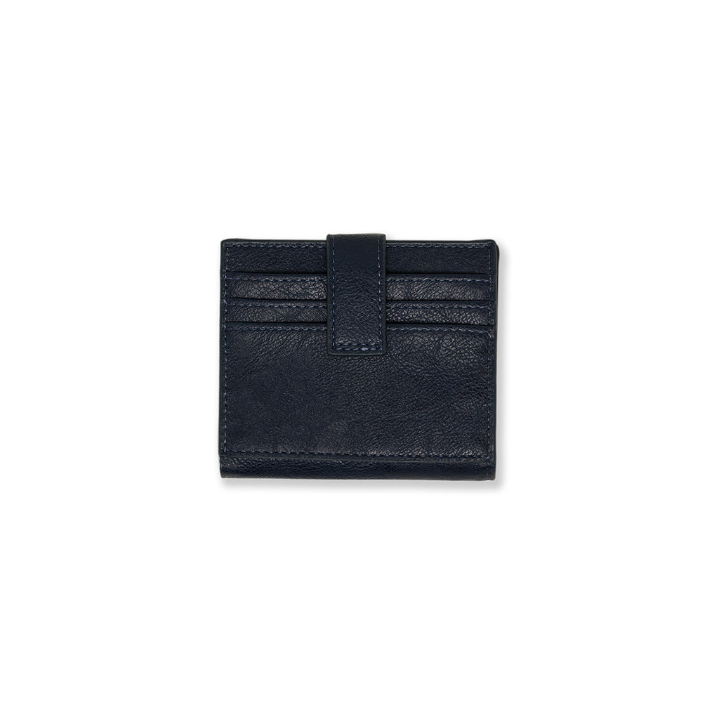 Portafoglio blu con chiusura a bottone Carrera Jeans Hold