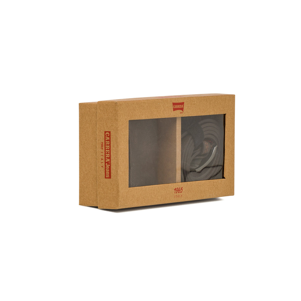 Set regalo portafoglio e cintura da uomo Carrera Jeans Colby