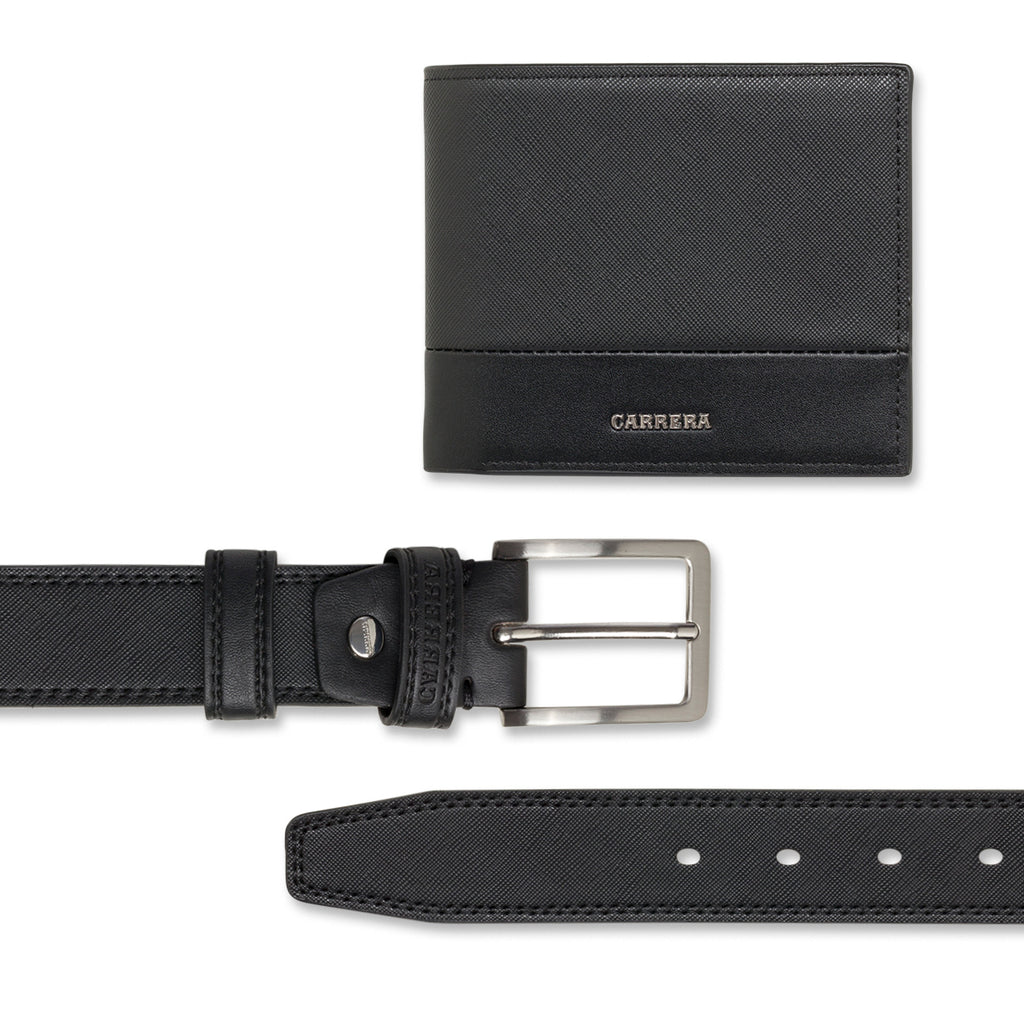 Set regalo portafoglio e cintura da uomo Carrera Jeans Flinn