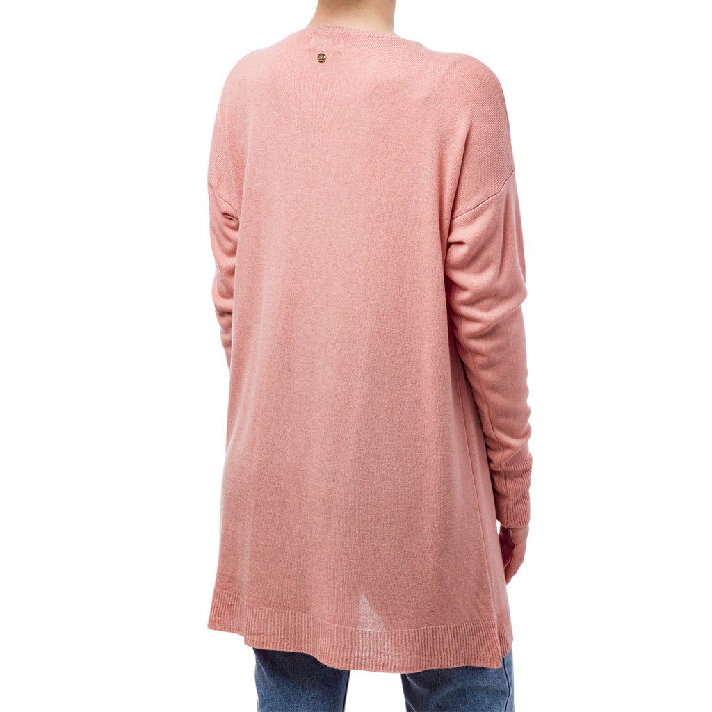 Cardigan rosa antico da donna Swish Jeans