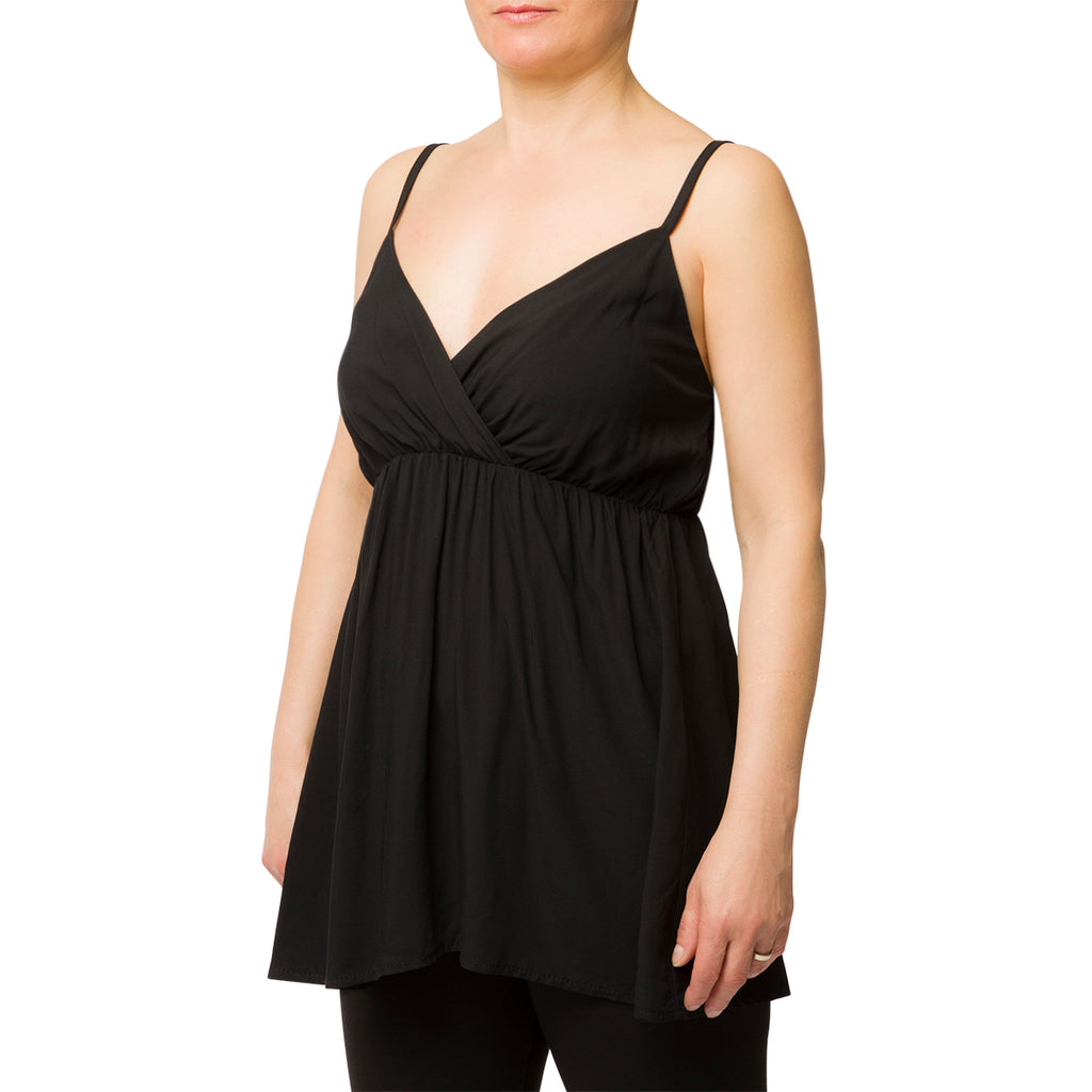 Canotta nera da donna Swish Jeans