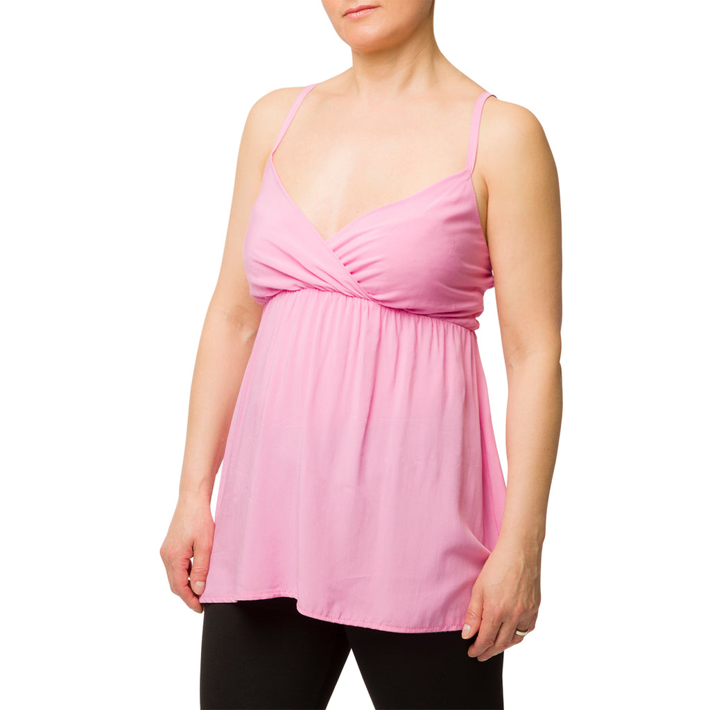 Canotta fucsia da donna Swish Jeans