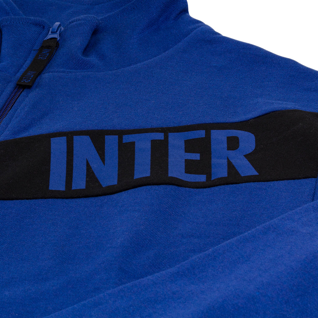 Pigiama invernale blu da uomo con logo Inter