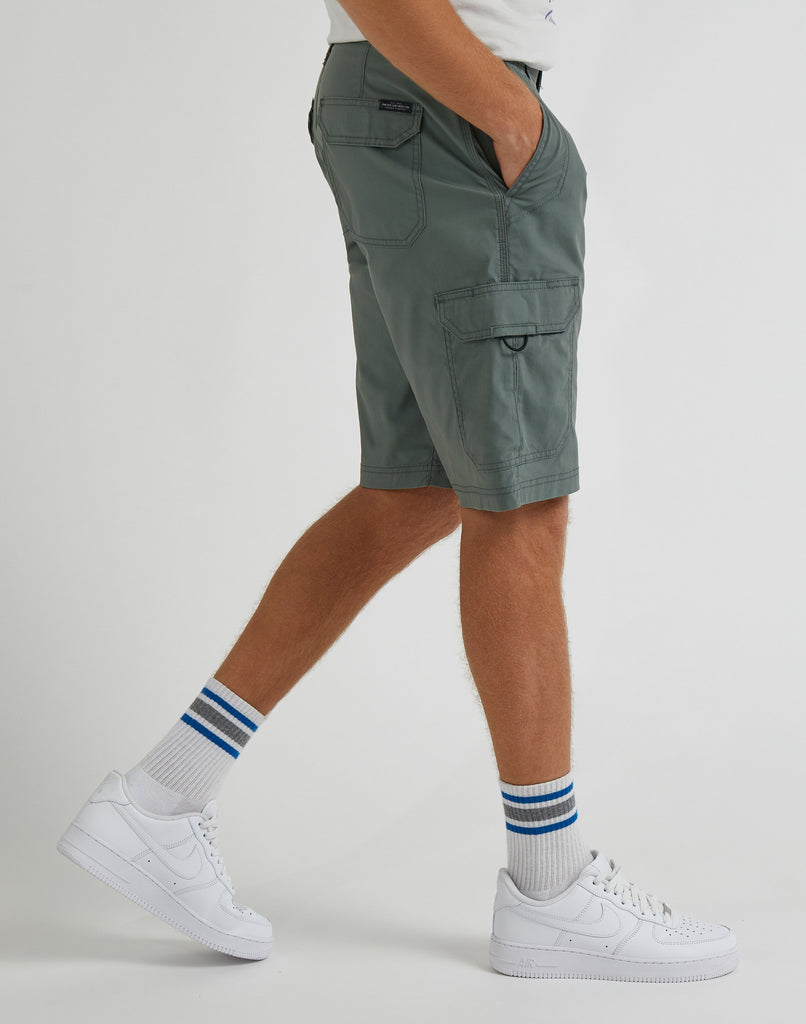 Pantaloncini short cargo verdi da uomo Lee Extreme Motion Crossroad