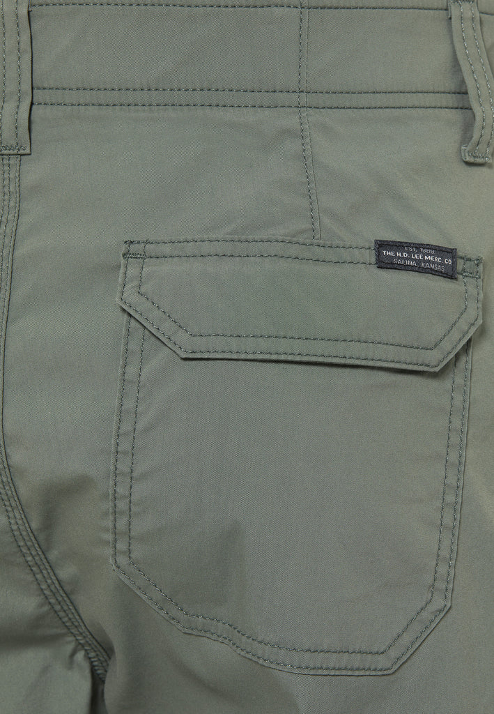 Pantaloncini short cargo verdi da uomo Lee Extreme Motion Crossroad