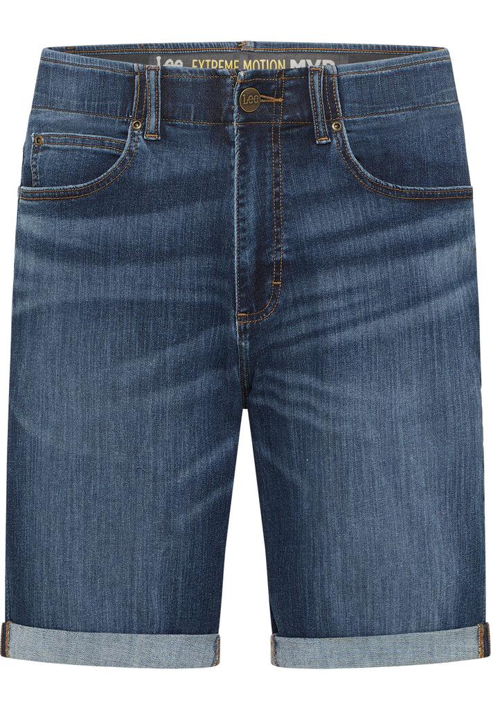 Jeans corti lavaggio medio da uomo Lee MVP