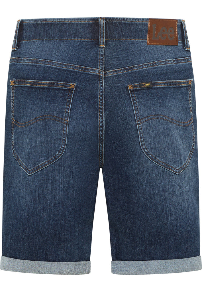 Jeans corti lavaggio medio da uomo Lee MVP