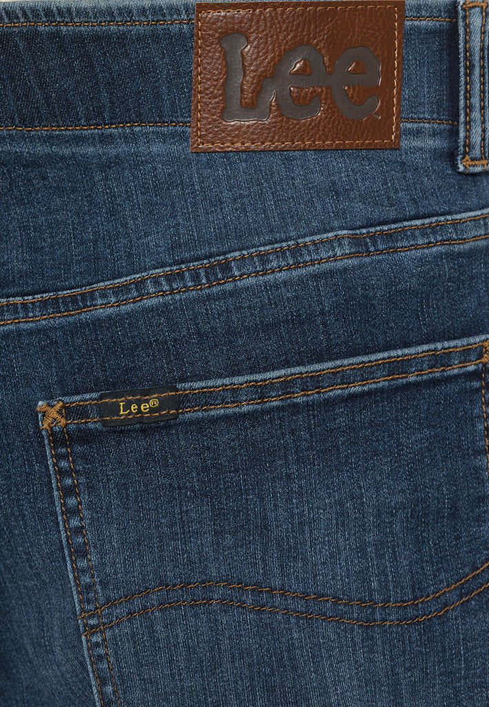 Jeans corti lavaggio medio da uomo Lee MVP