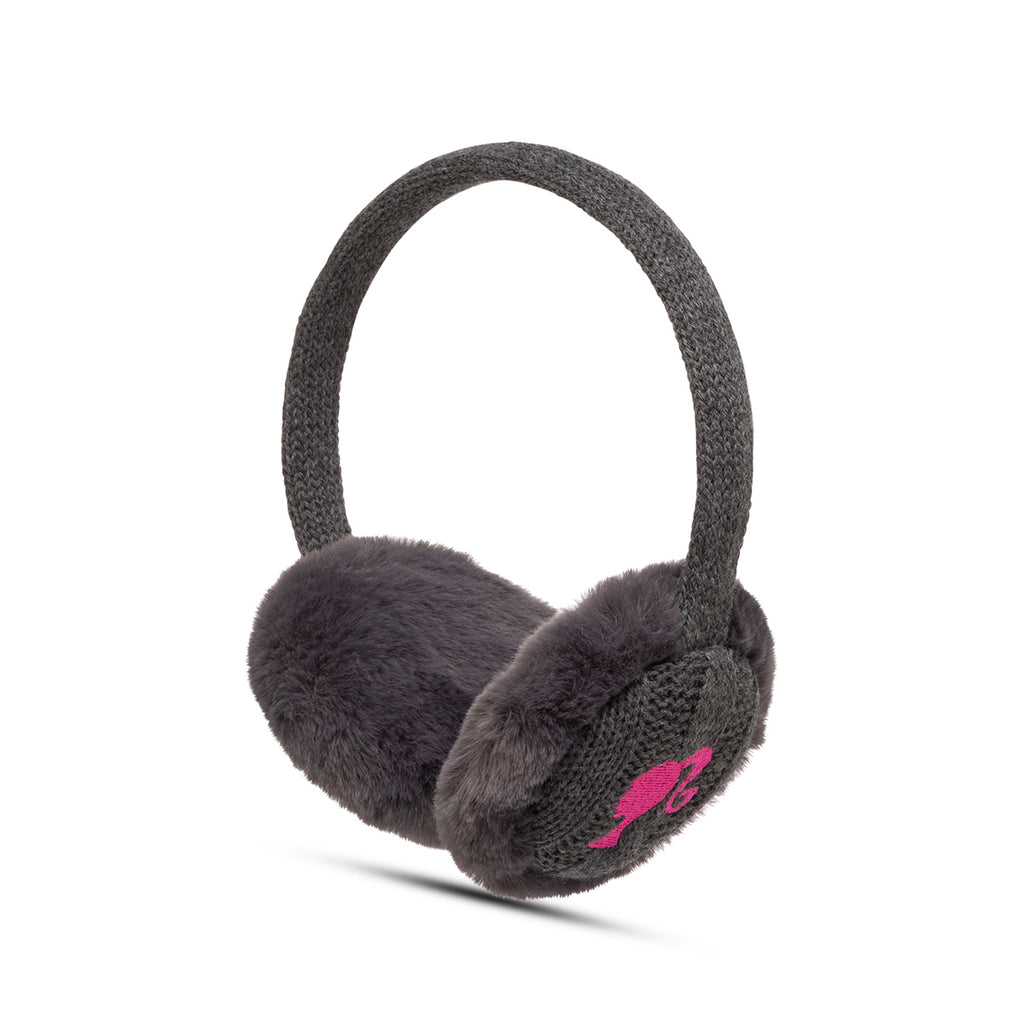Paraorecchie grigio da donna con logo Barbie