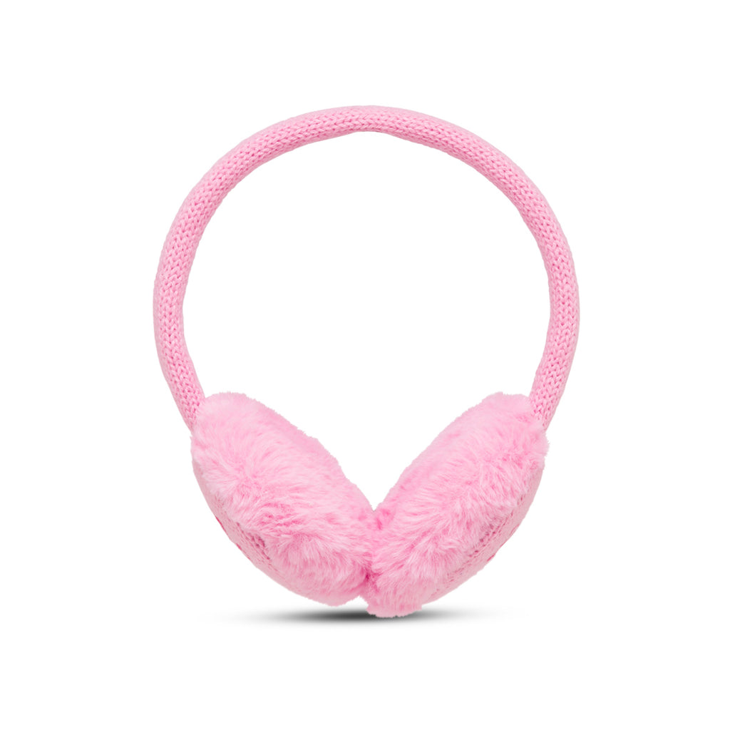 Paraorecchie rosa da donna con logo Barbie
