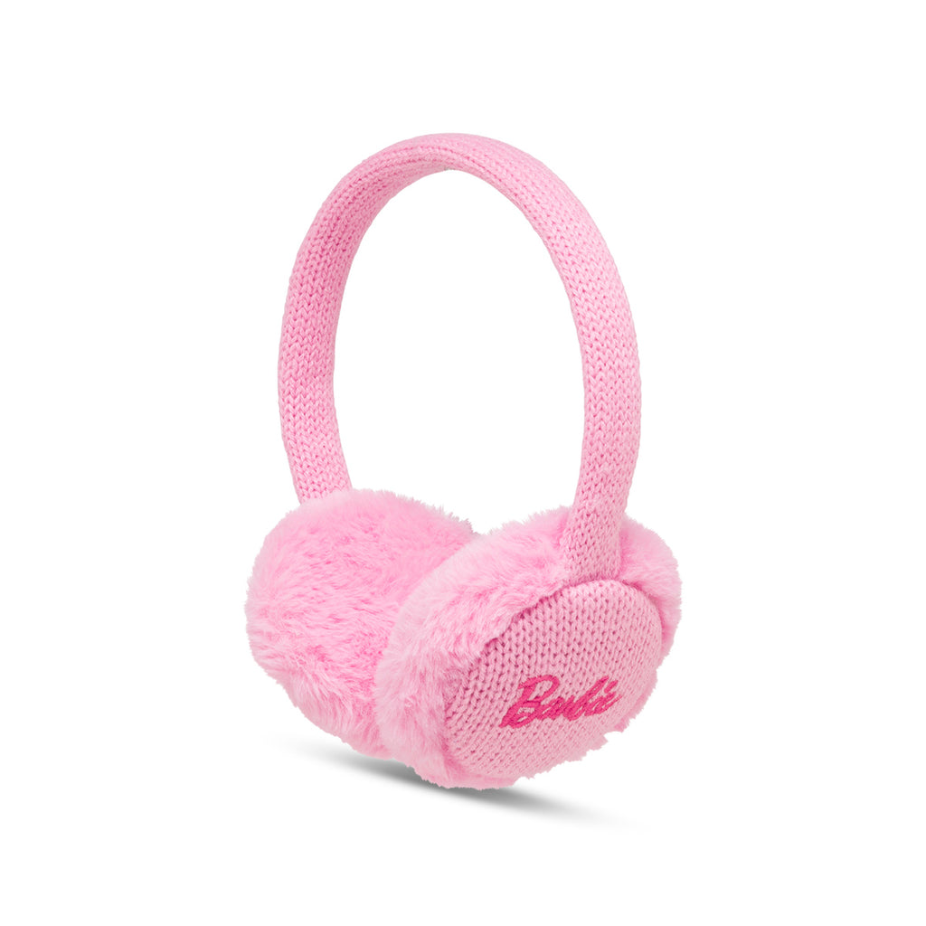Paraorecchie rosa da donna con logo Barbie