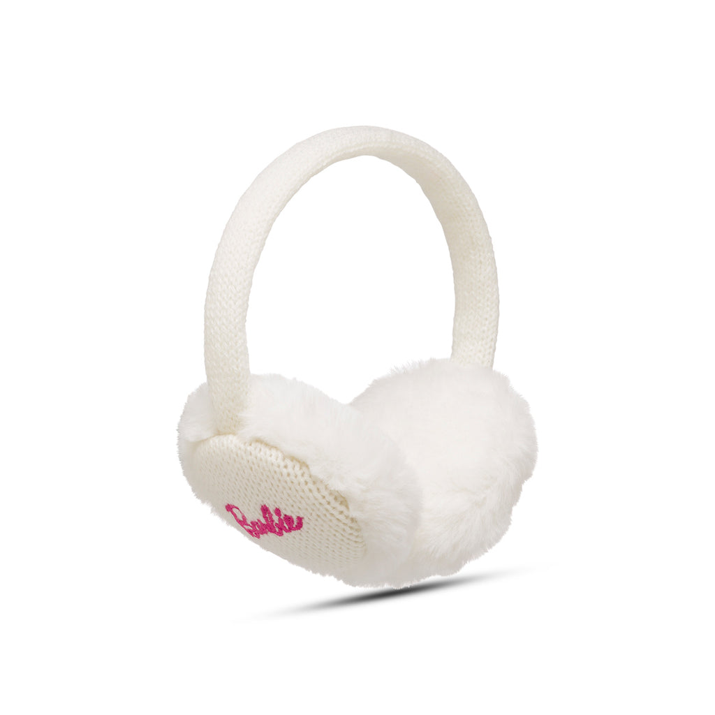 Paraorecchie bianco da donna con logo Barbie