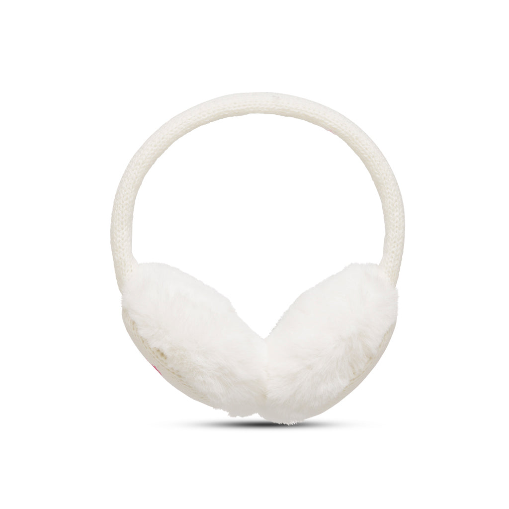 Paraorecchie bianco da donna con logo Barbie