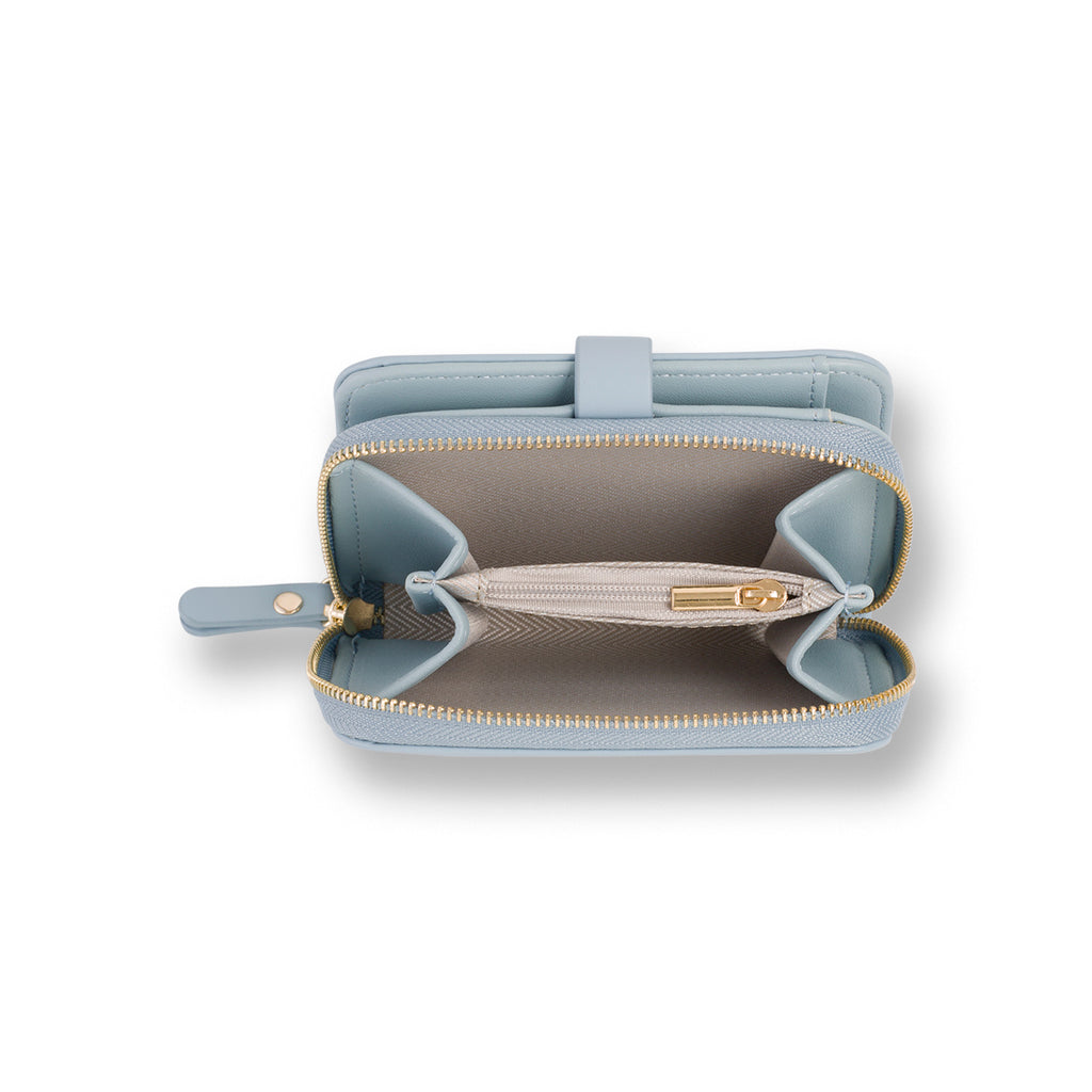 Portafoglio azzurro da donna Swish Jeans Calipso