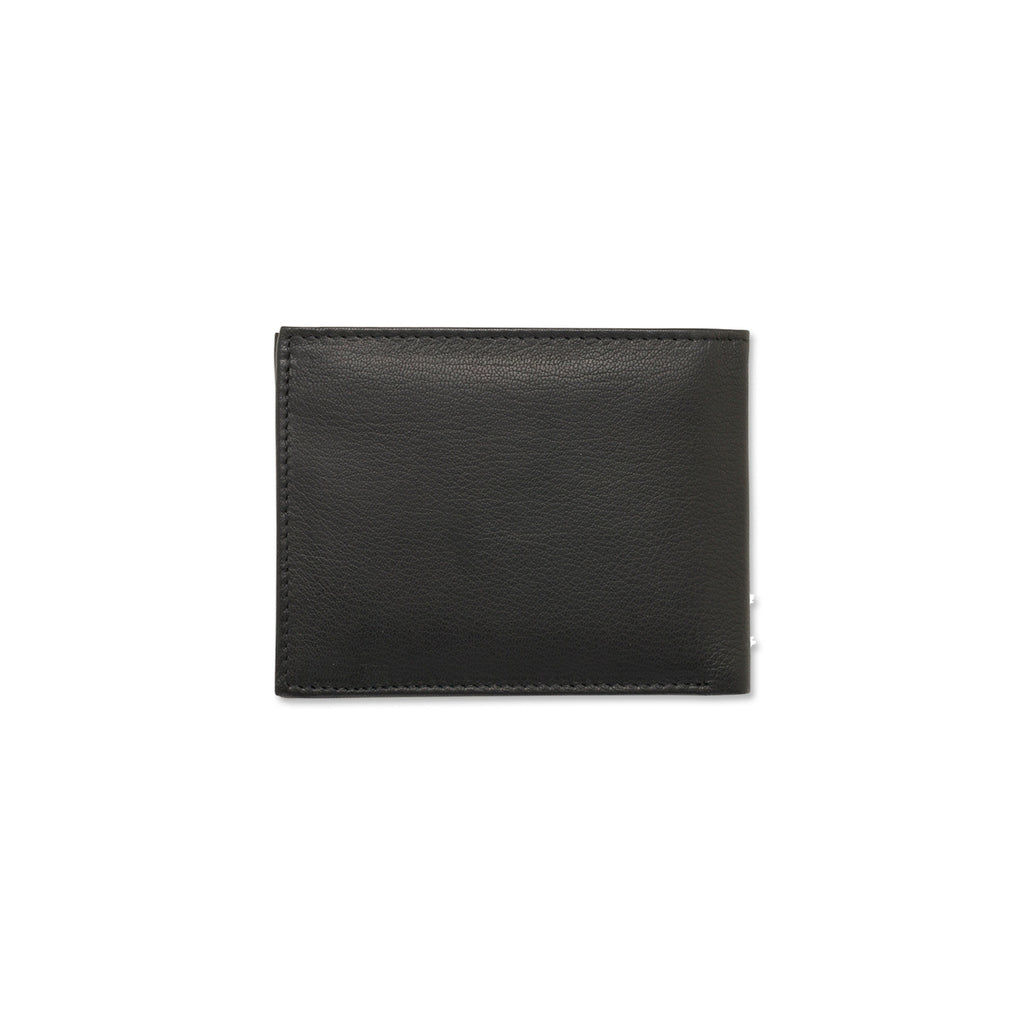 Portafoglio nero in pelle da uomo Carrera Jeans