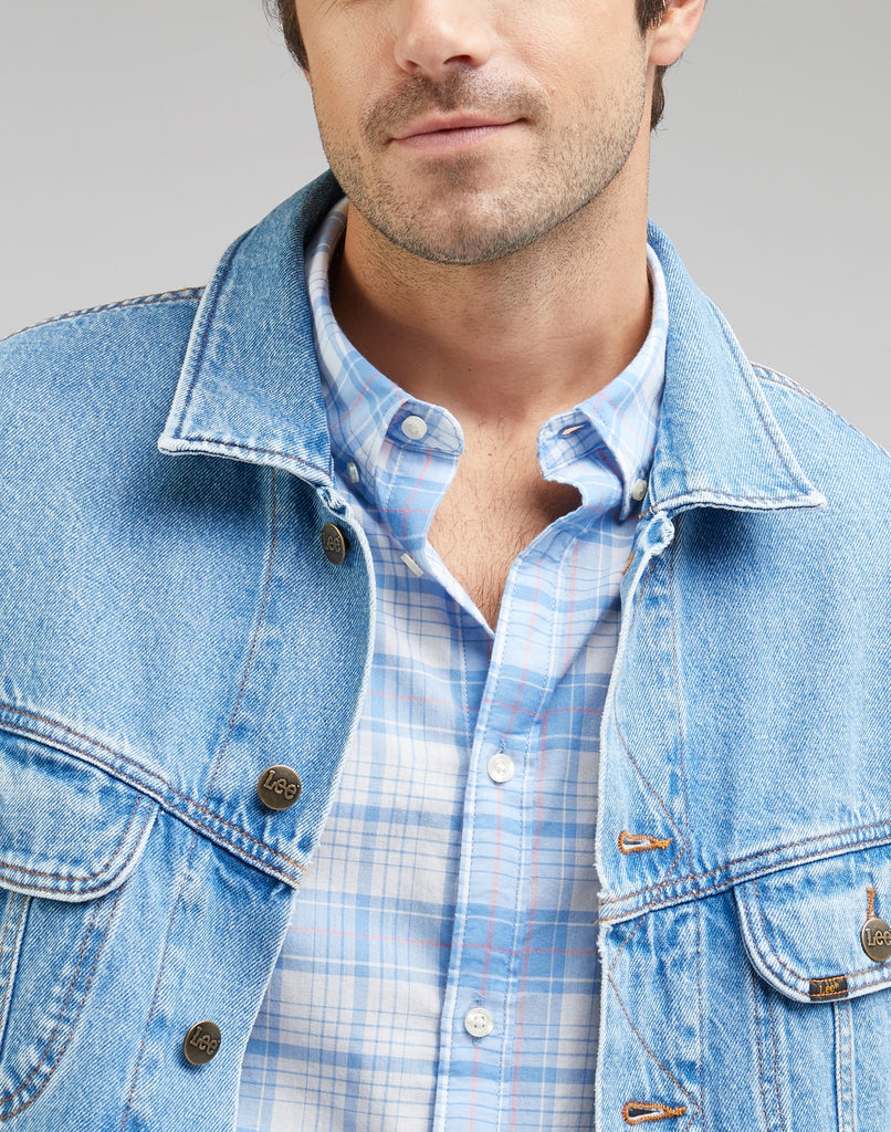 Giacca di jeans da uomo Lee Relaxed Rider Jacket