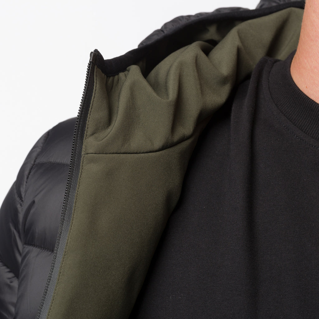 Giacca tecnica reversibile verde da uomo Gate 76