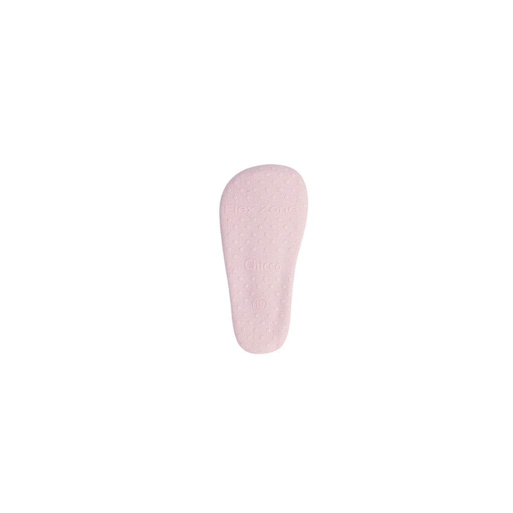 Ballerine primi passi rosa da bambina con fiorellini Chicco Nedela