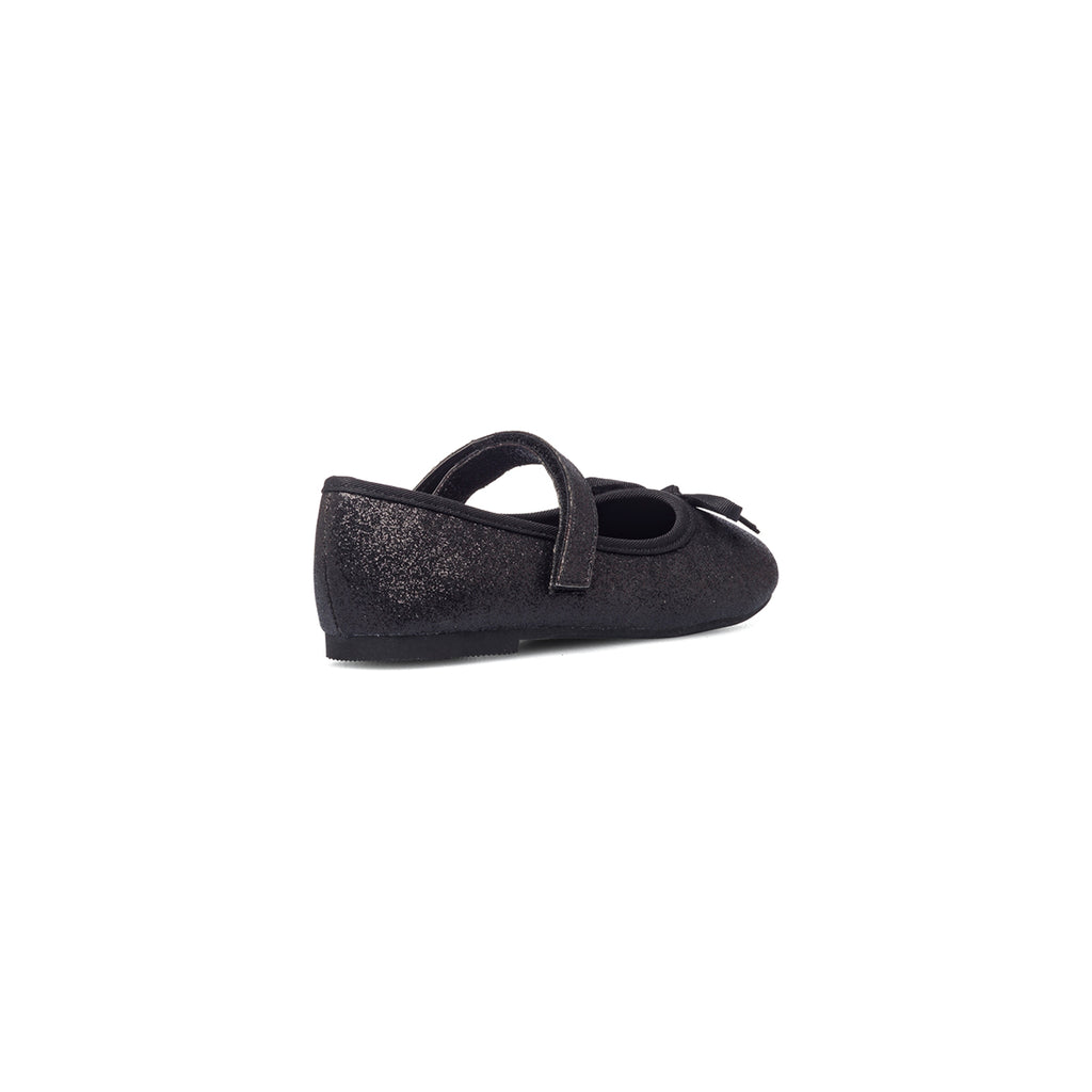 Ballerine nere effetto glitterato Le scarpe di Alice