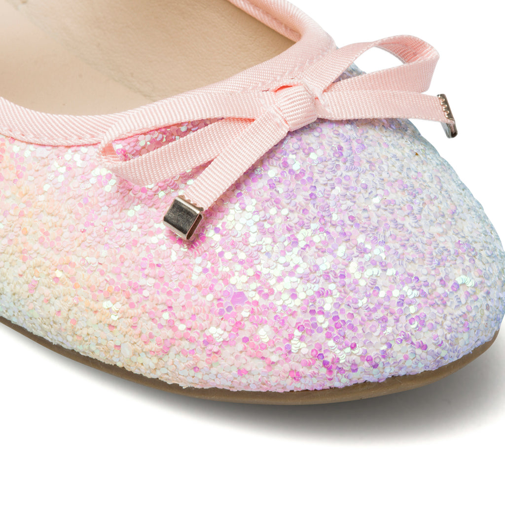 Ballerine multicolore effetto glitterato Le scarpe di Alice