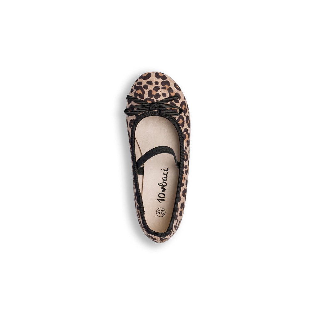Ballerine animalier da bambina 10 Baci