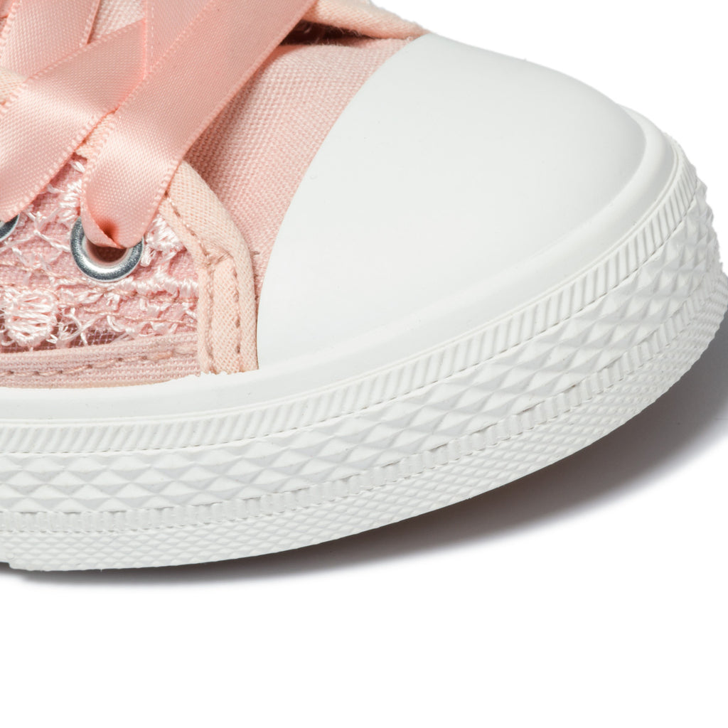 Sneakers rosa in tessuto con lacci in raso Miss Sixty