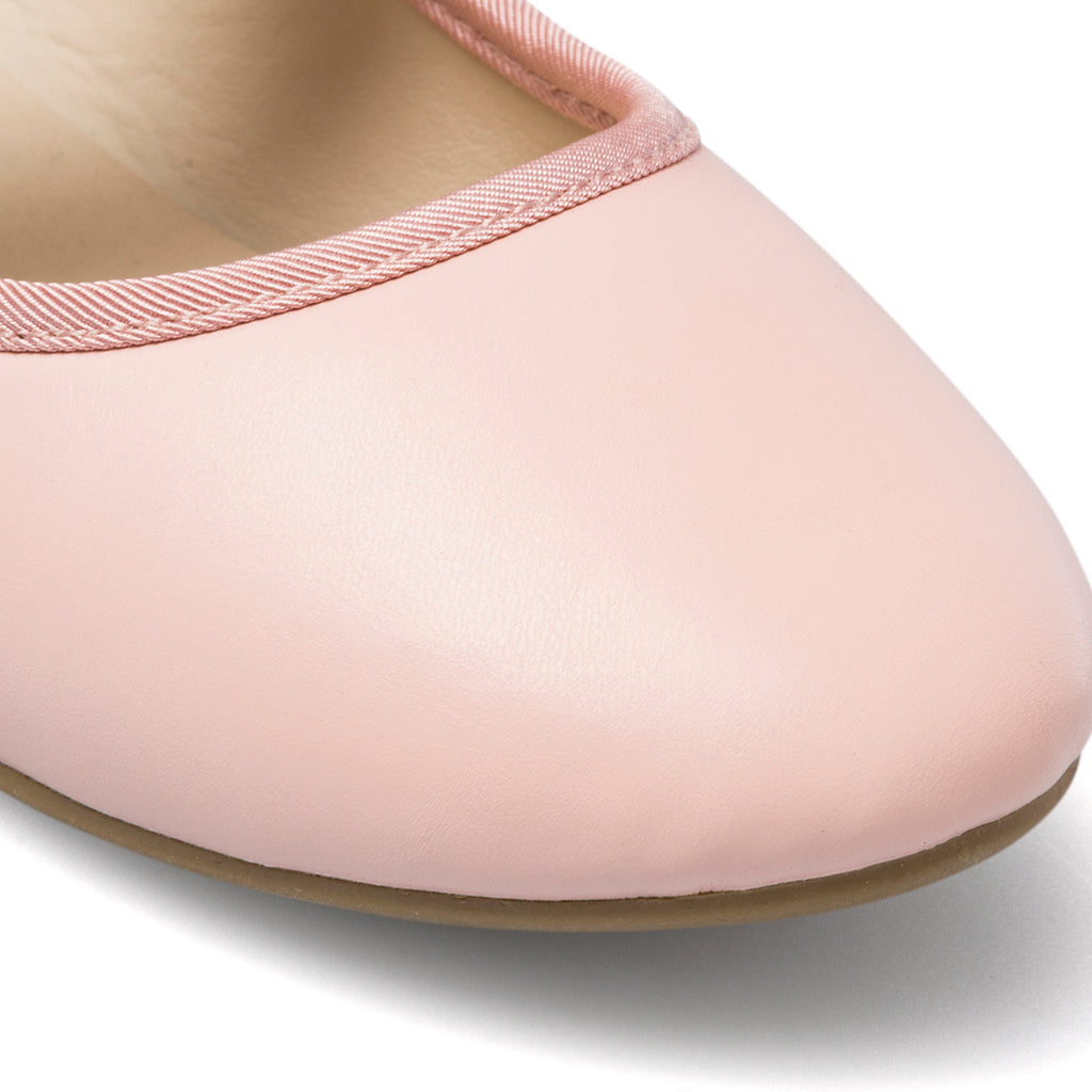 Ballerine rosa con fascia arcobaleno 10 Baci