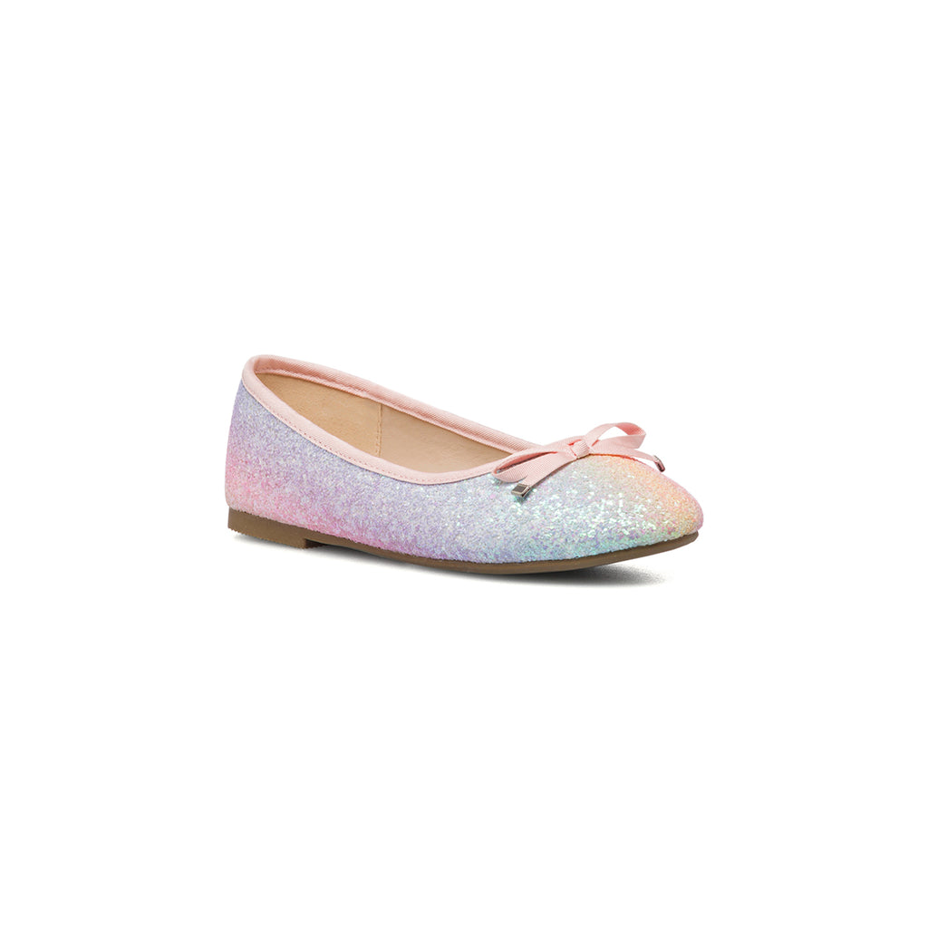Ballerine multicolore effetto glitterato 10 Baci