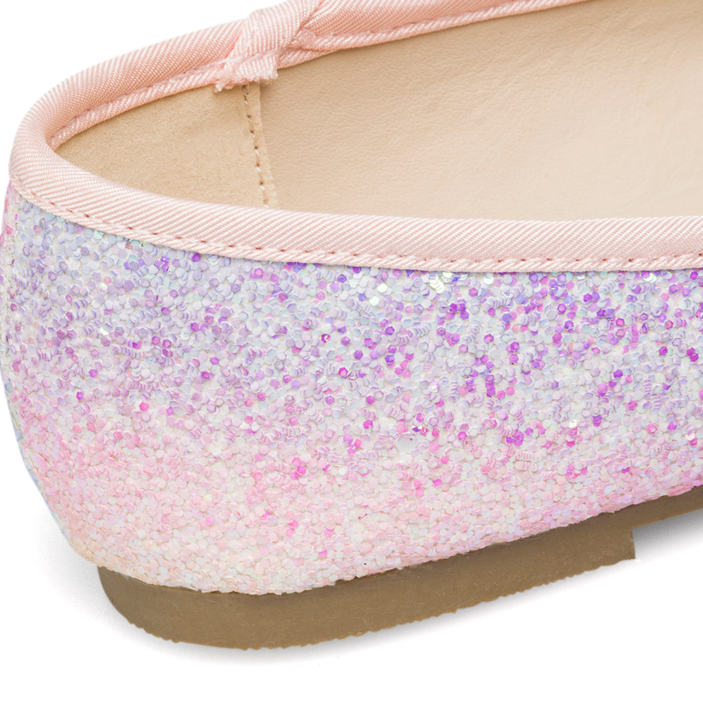 Ballerine multicolore effetto glitterato 10 Baci
