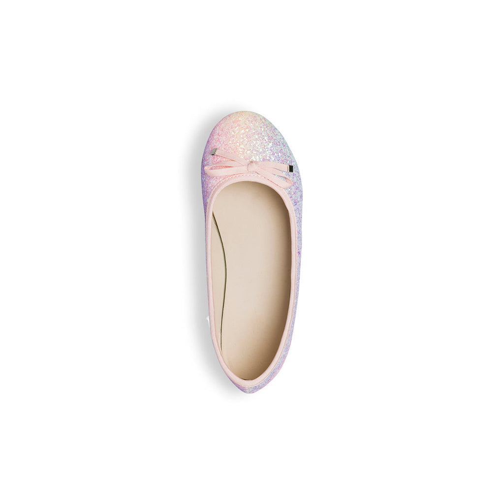 Ballerine multicolore effetto glitterato 10 Baci