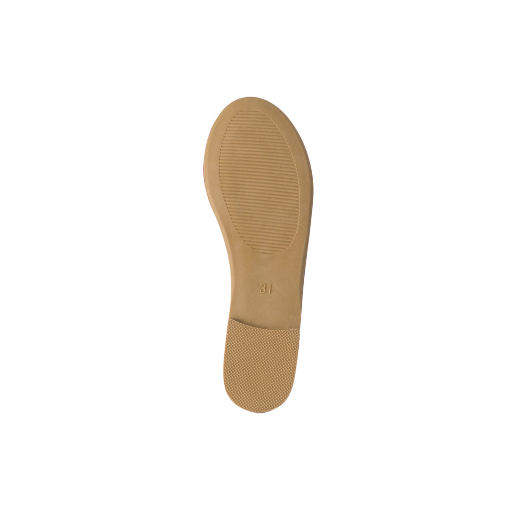 Ballerine rosse effetto vernice da bambina Le scarpe di Alice