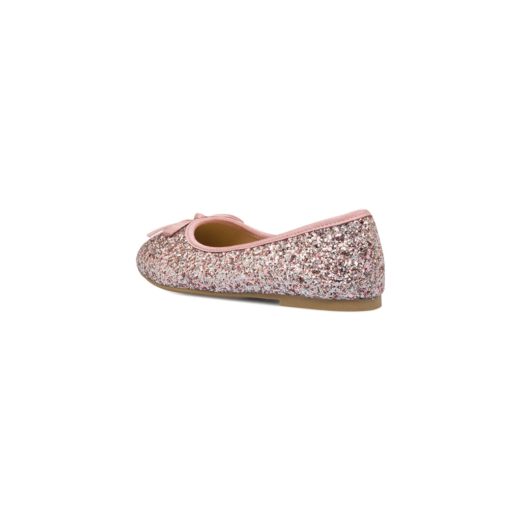Ballerine rosa da bambina con paillettes Le scarpe di Alice
