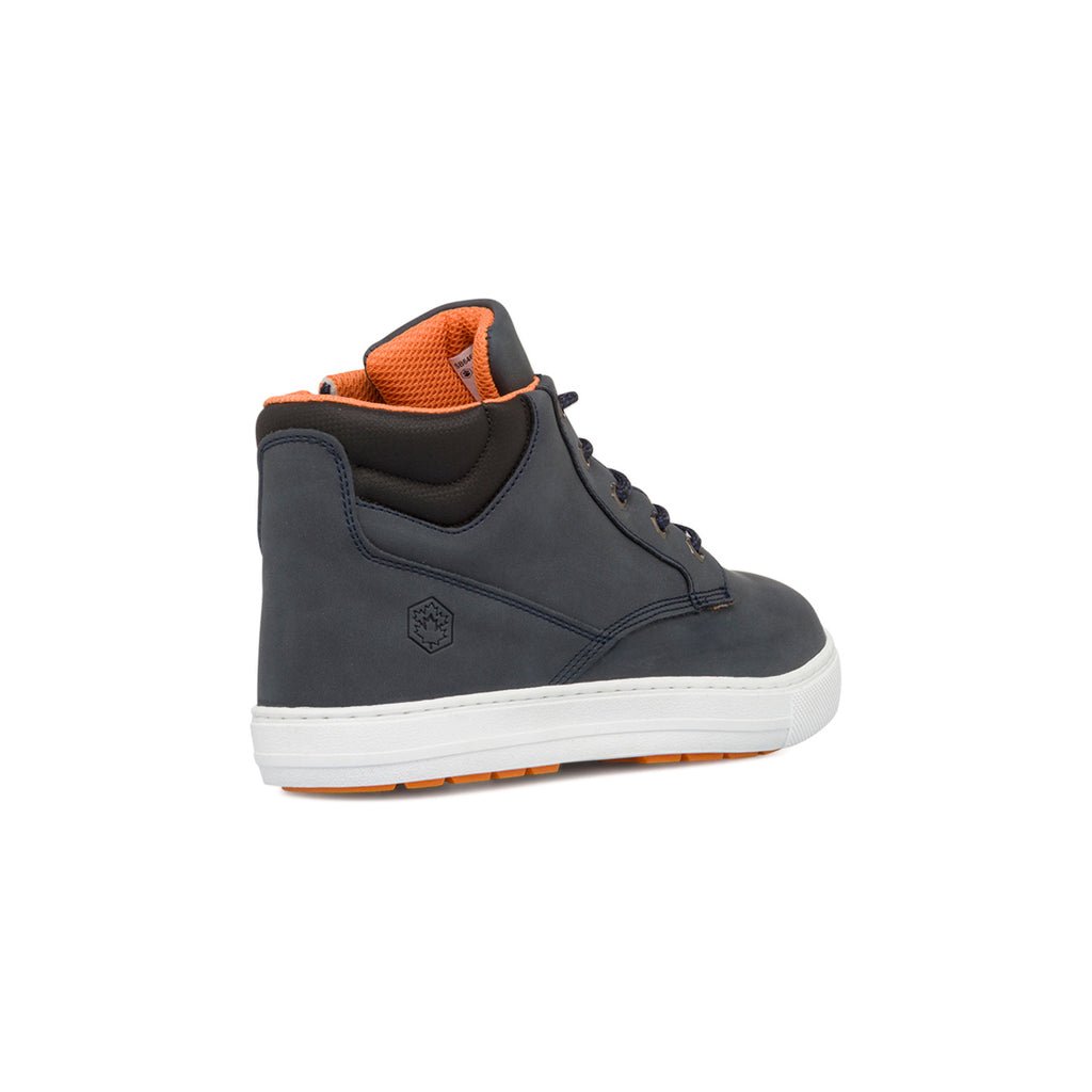 Scarponcini blu da bambino con zip laterale Lumberjack King