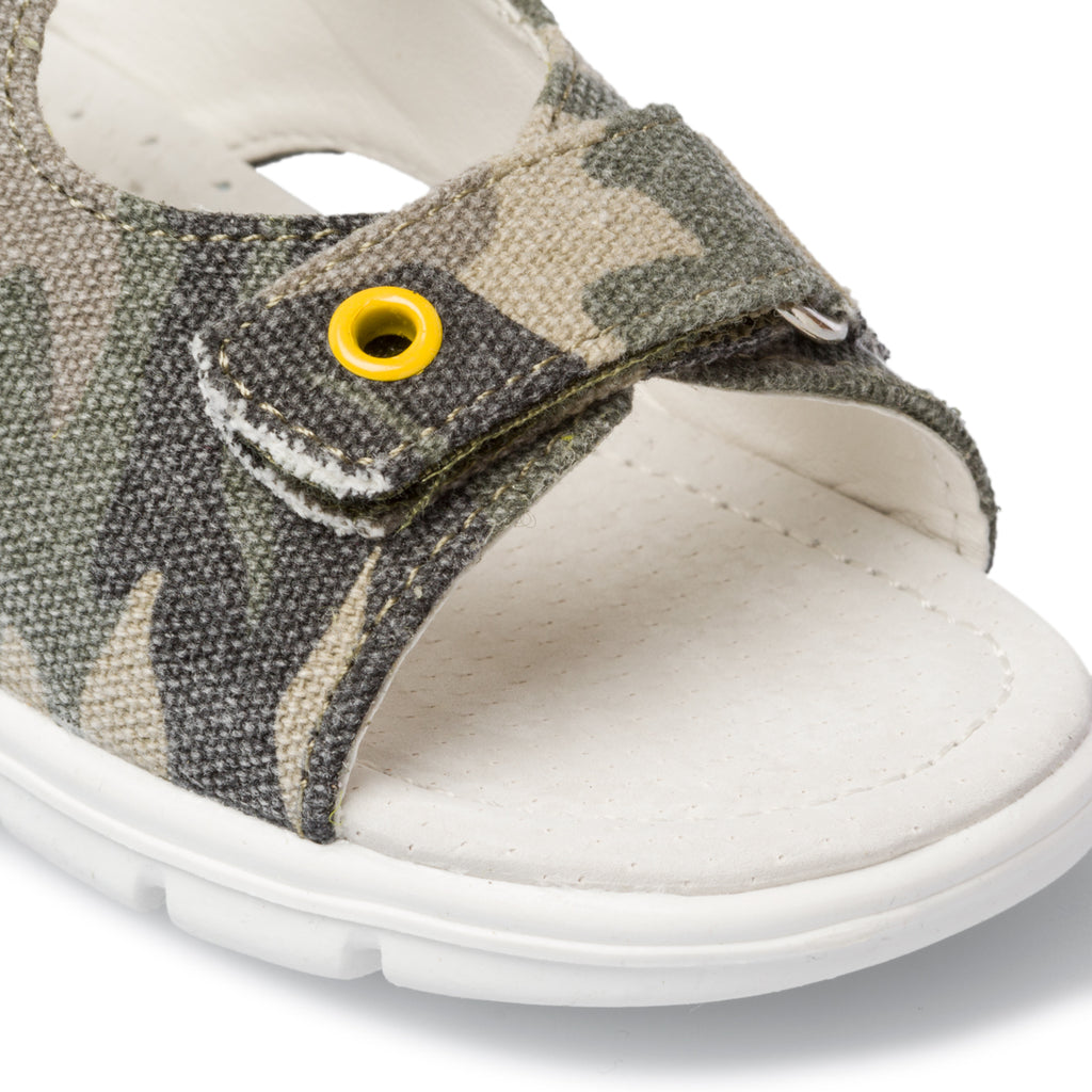 Sandali primi passi camouflage Superga