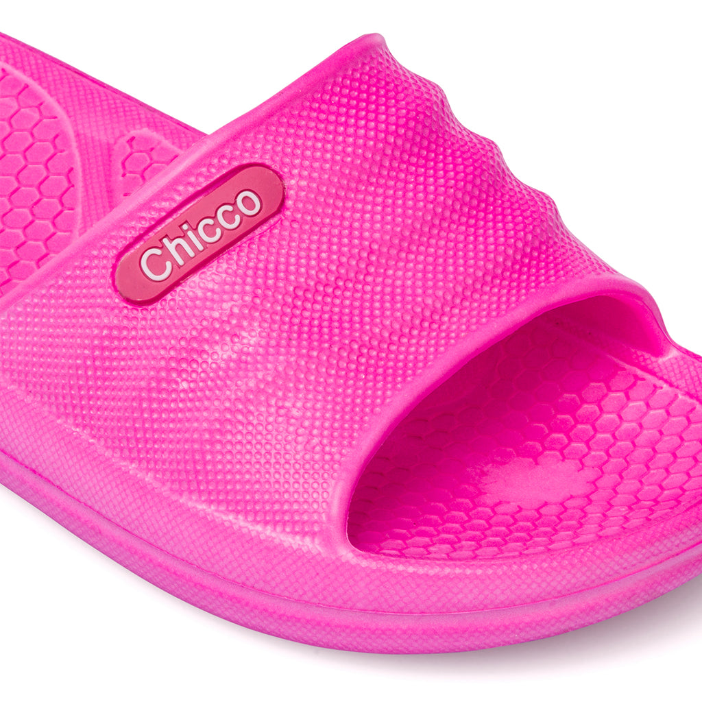 Ciabatte fucsia da bambina in gomma Chicco Maryn