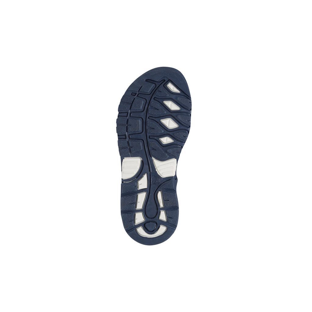 Sandali blu navy con stampa sulla superficie Space Boy