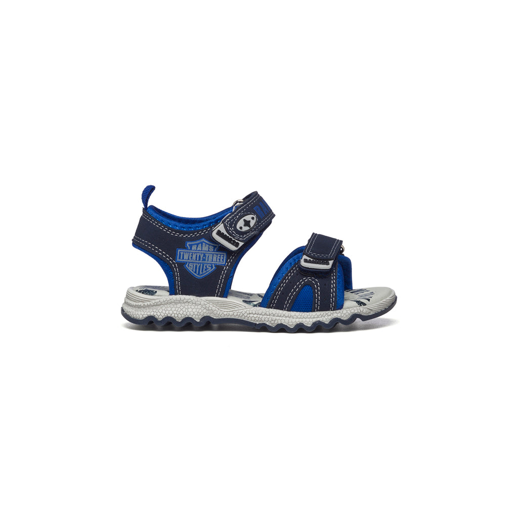 Sandali blu navy con cuciture a contrasto Rams 23