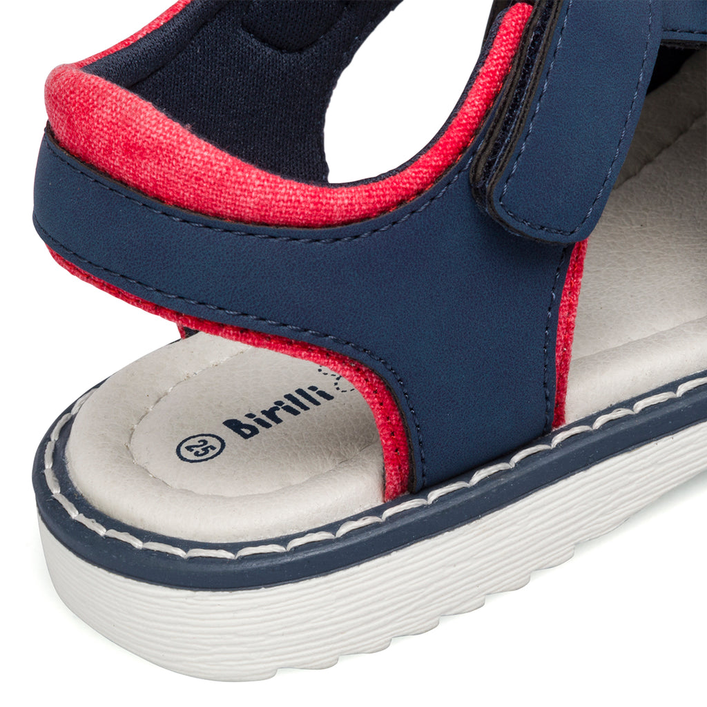 Sandali blu da bambino Birilli&Monelli