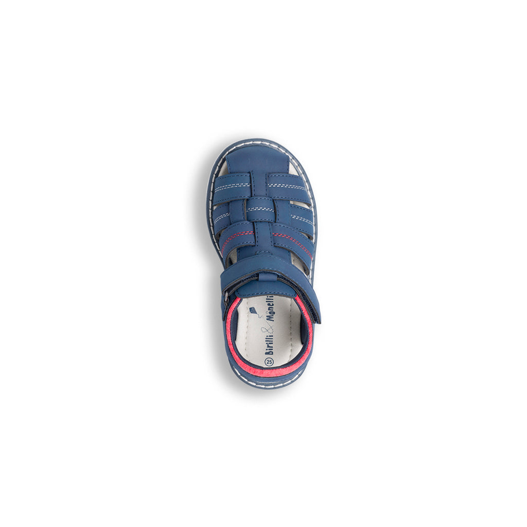 Sandali blu da bambino Birilli&Monelli